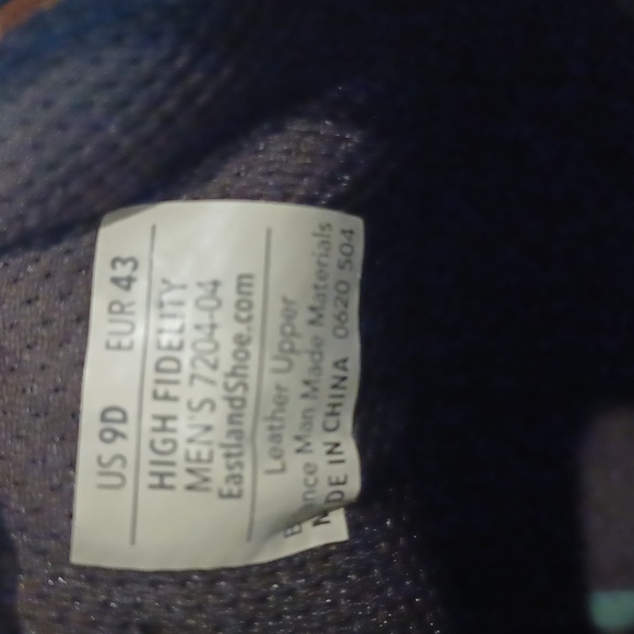 Eastland High Fidelity LE Chukka Boots Men's Size 9 D Brown Ankle Casual Leather - Picture 13 of 16